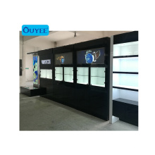 Name Brands Retail Watch Store Display Wooden Display Cabinet For Watch Shop Decoration